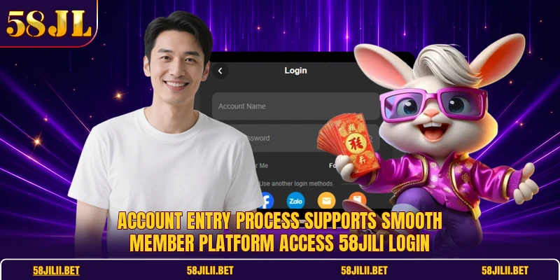 Account entry process supports smooth member platform access 58jili login