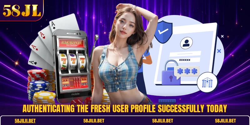 Authenticating the fresh user profile successfully today