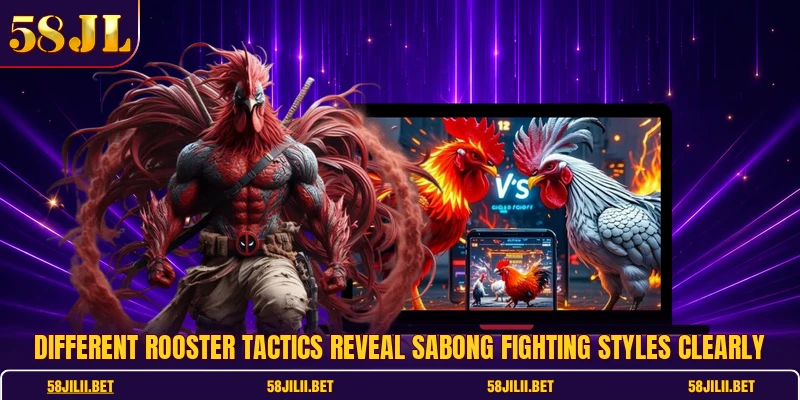 Different rooster tactics reveal sabong fighting styles clearly