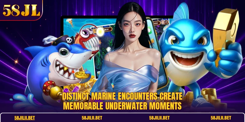 Distinct marine encounters create memorable underwater moments