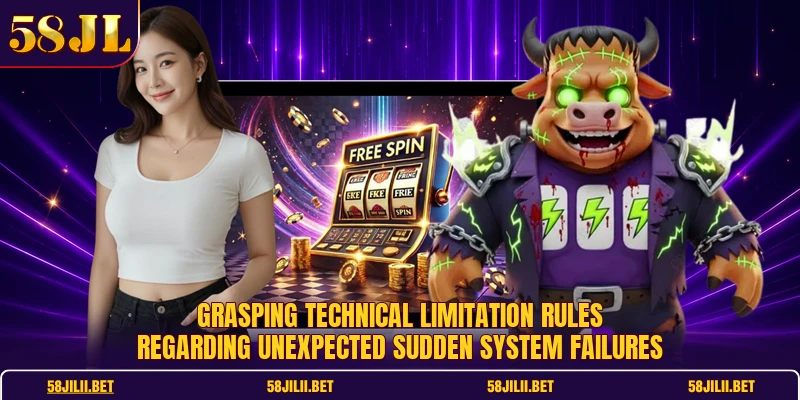 Grasping technical limitation rules regarding unexpected sudden system failures