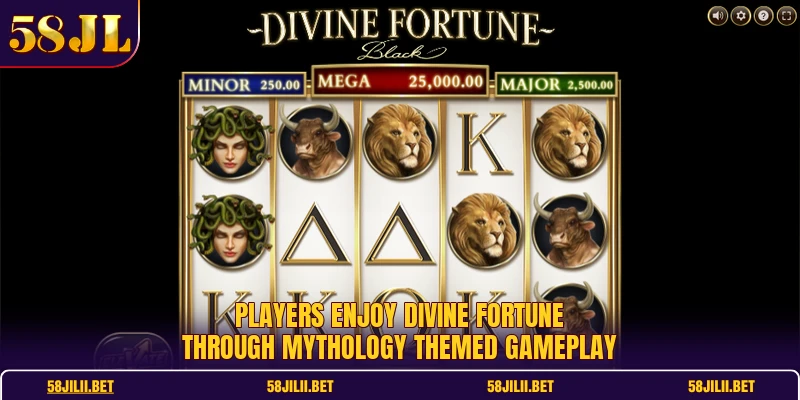 Players enjoy divine fortune through mythology themed gameplay