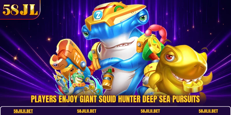 Players enjoy giant squid hunter deep sea pursuits