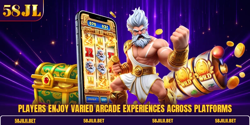 Players enjoy varied arcade experiences across platforms