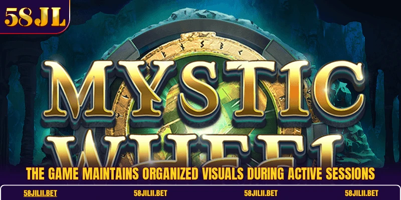 The game maintains organized visuals during active sessions