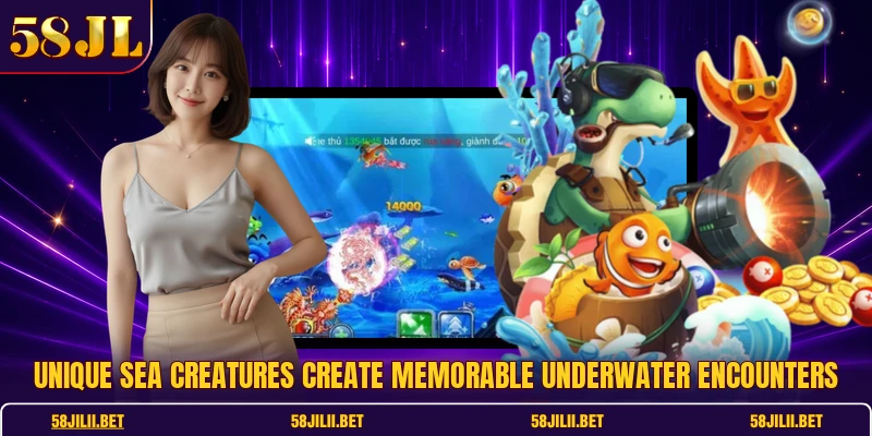 Unique sea creatures create memorable underwater encounters